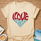 I Love Adventure T-shirt