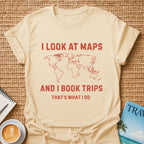 Maps and Trips T-shirt