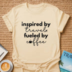 Travel & Coffee T-shirt