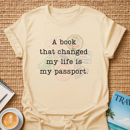 Passport Book T-shirt