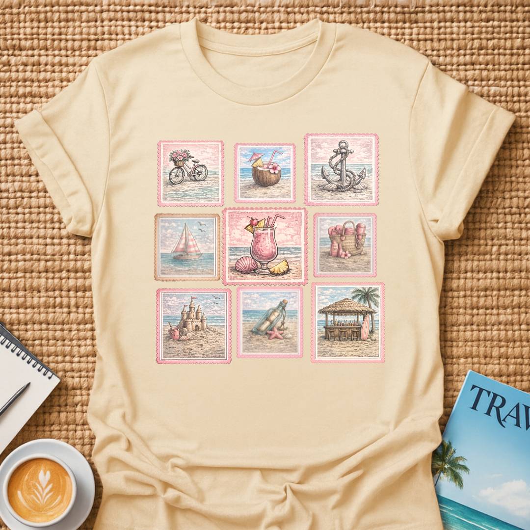 Coastal Stamps T-shirt