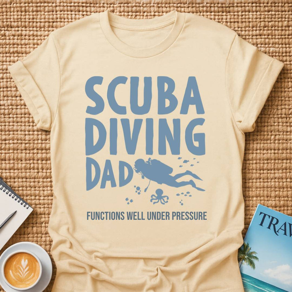 Scuba Diving Dad T-shirt