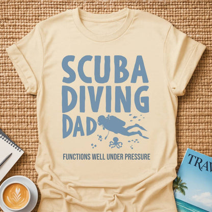 Scuba Diving Dad T-shirt