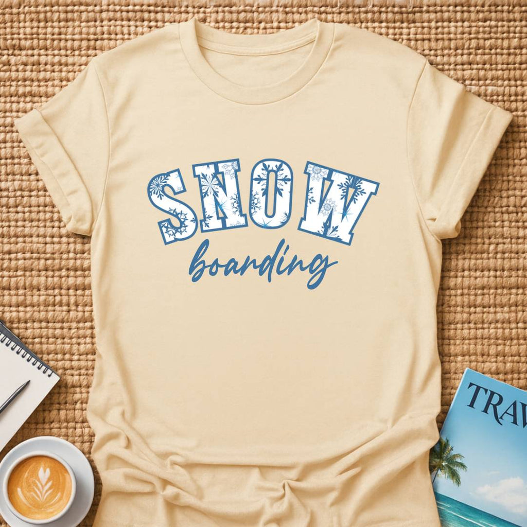 Snowboarding T-shirt