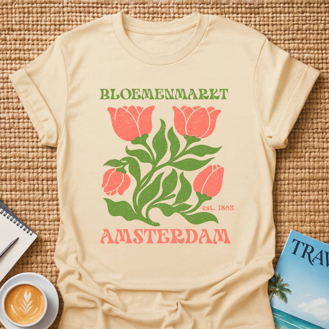 Bloemenmarkt T-shirt