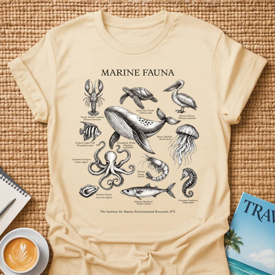 Vintage Marine Fauna T-shirt