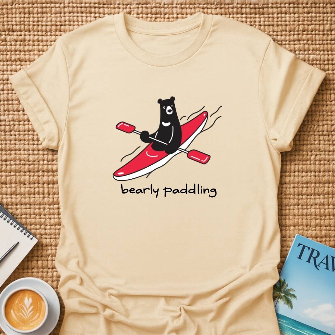 Bearly Paddling T-shirt