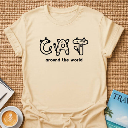 CAT Around The World T-shirt
