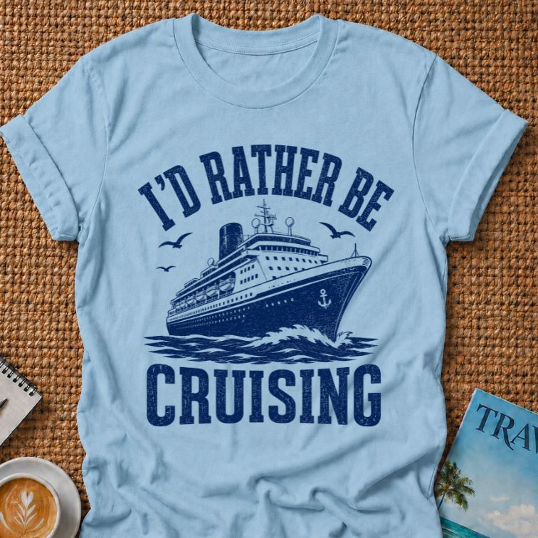 I'd Rather Be Cruising T-shirt