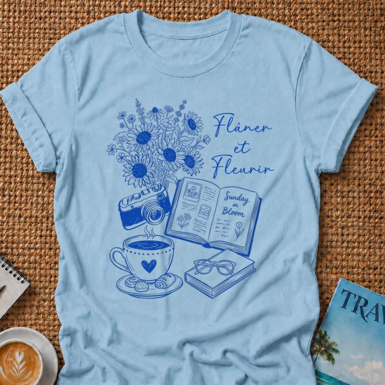 Flâner et Fleurir T-shirt