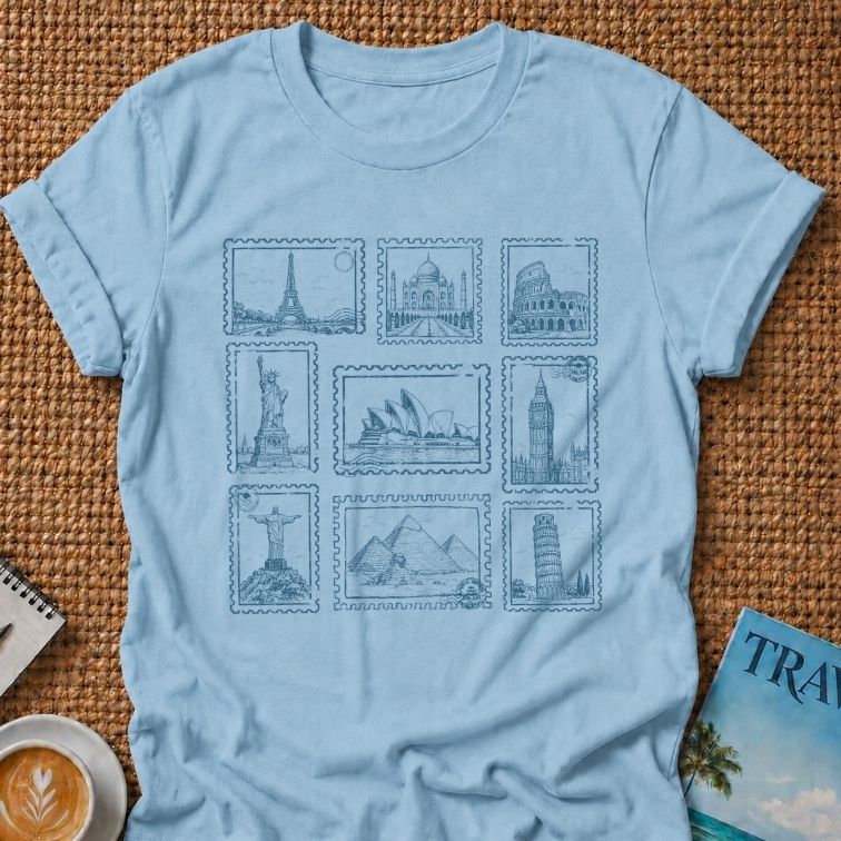 Vintage Stamps T-shirt