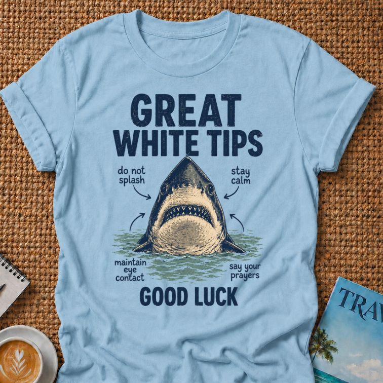 Great White Tips T-Shirt