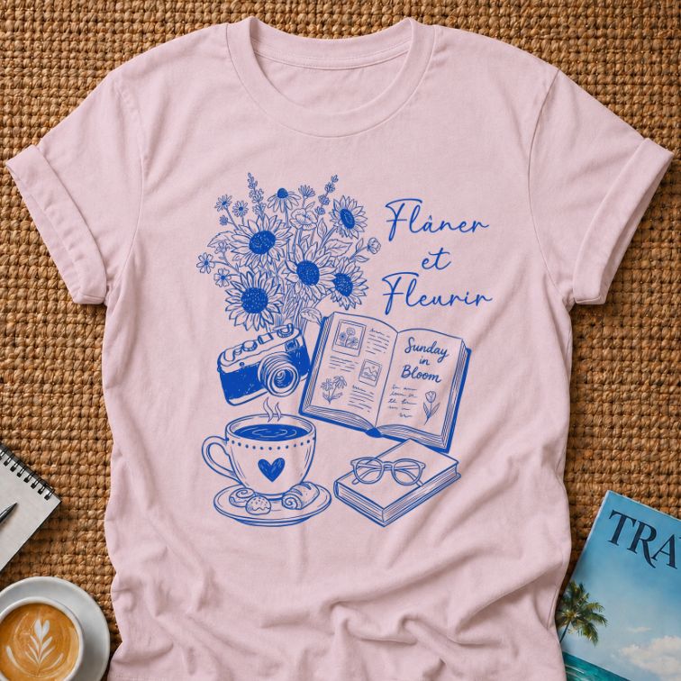 Flâner et Fleurir T-shirt