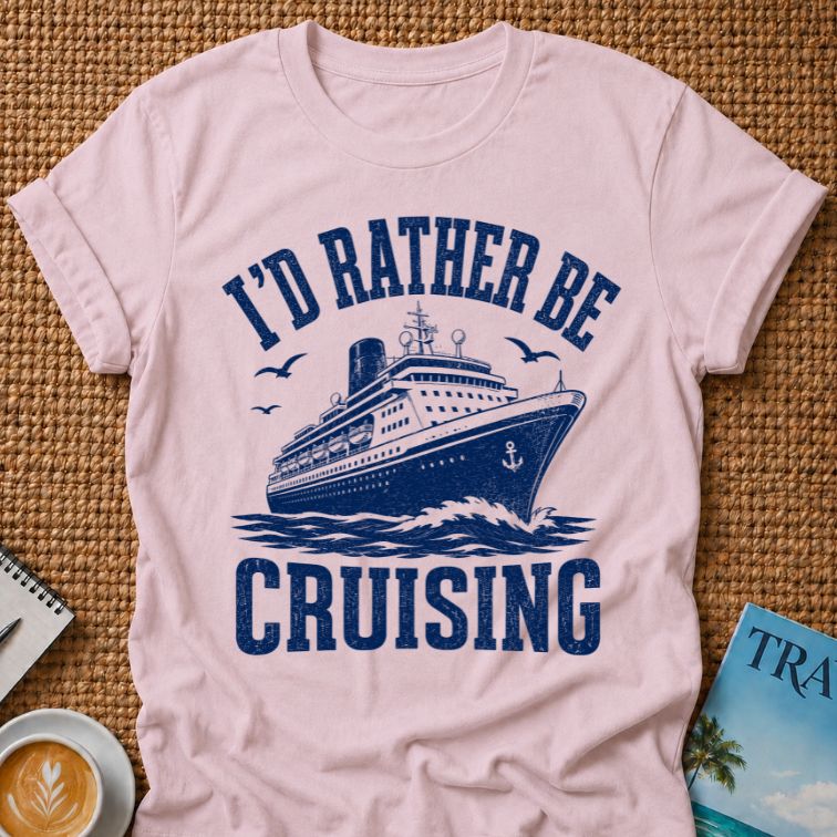 I'd Rather Be Cruising T-shirt