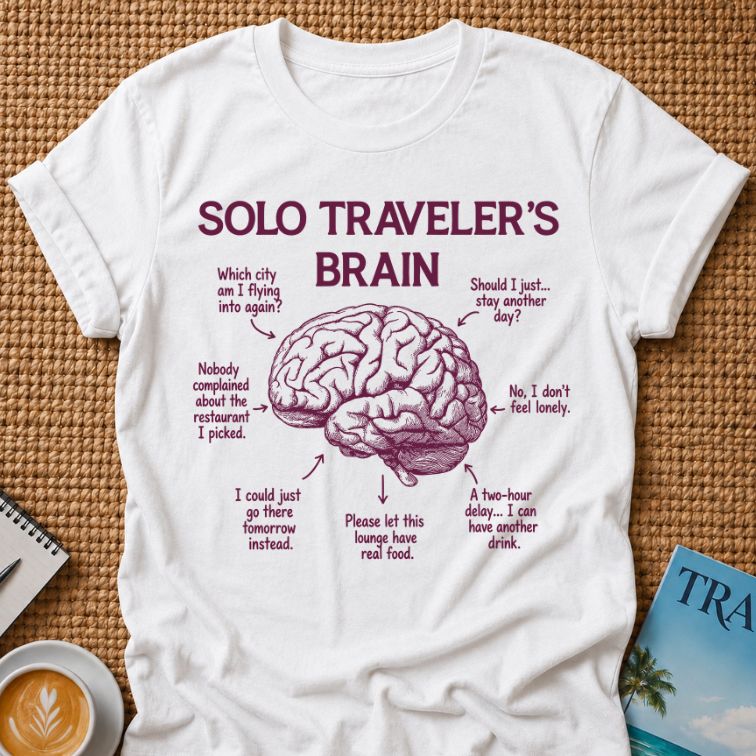 Traveler's Brain T-shirt