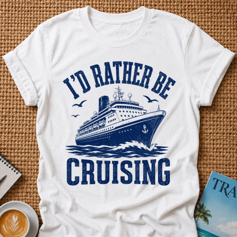 I'd Rather Be Cruising T-shirt