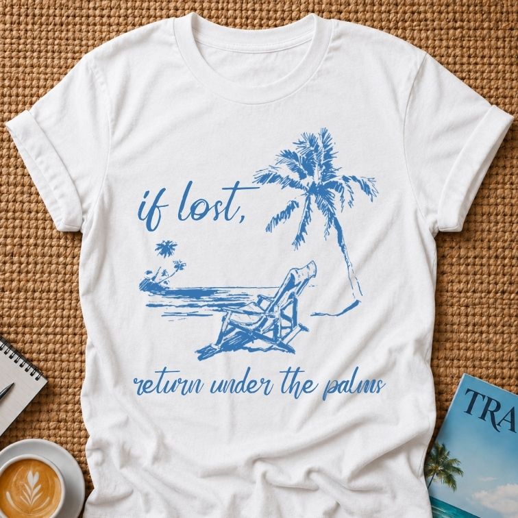 Return Under The Palms T-shirt