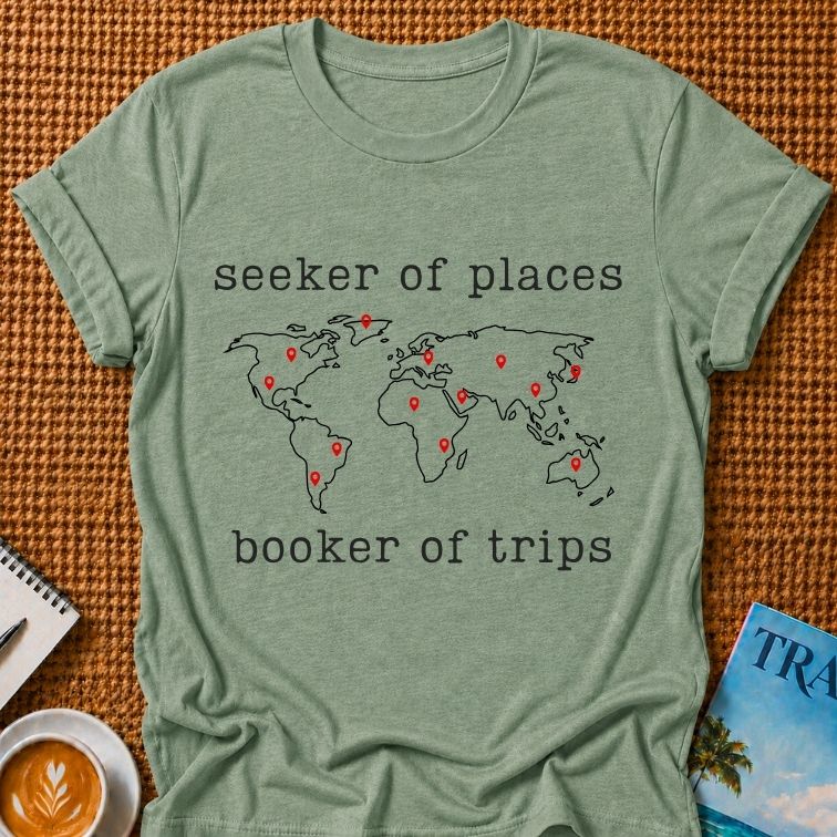 Seeker of Places T-shirt