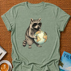 World Roaming Raccoon T-shirt