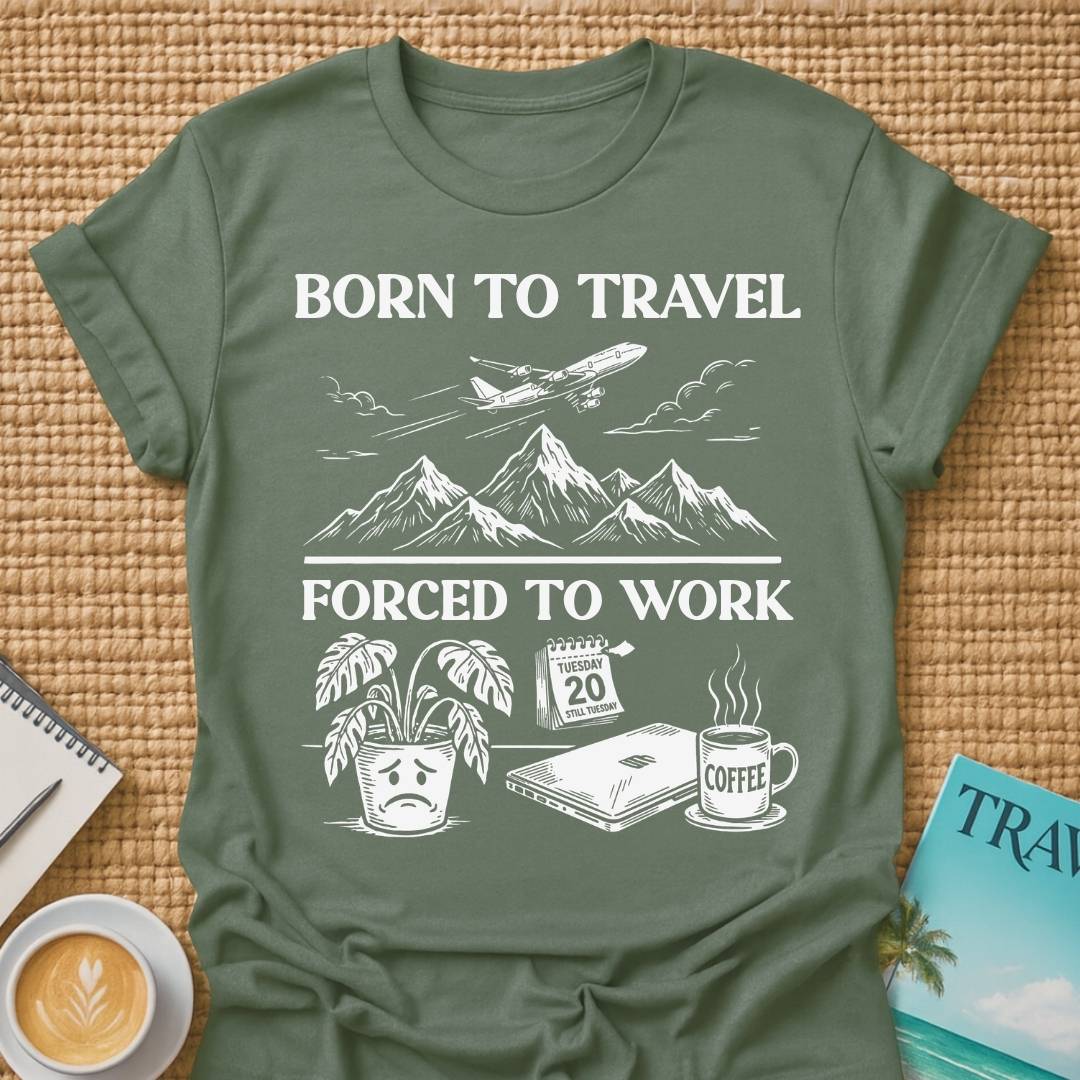 Born To travel T-shirt