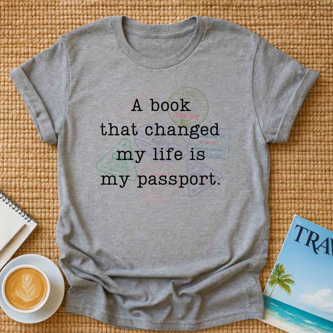 Passport Book T-shirt