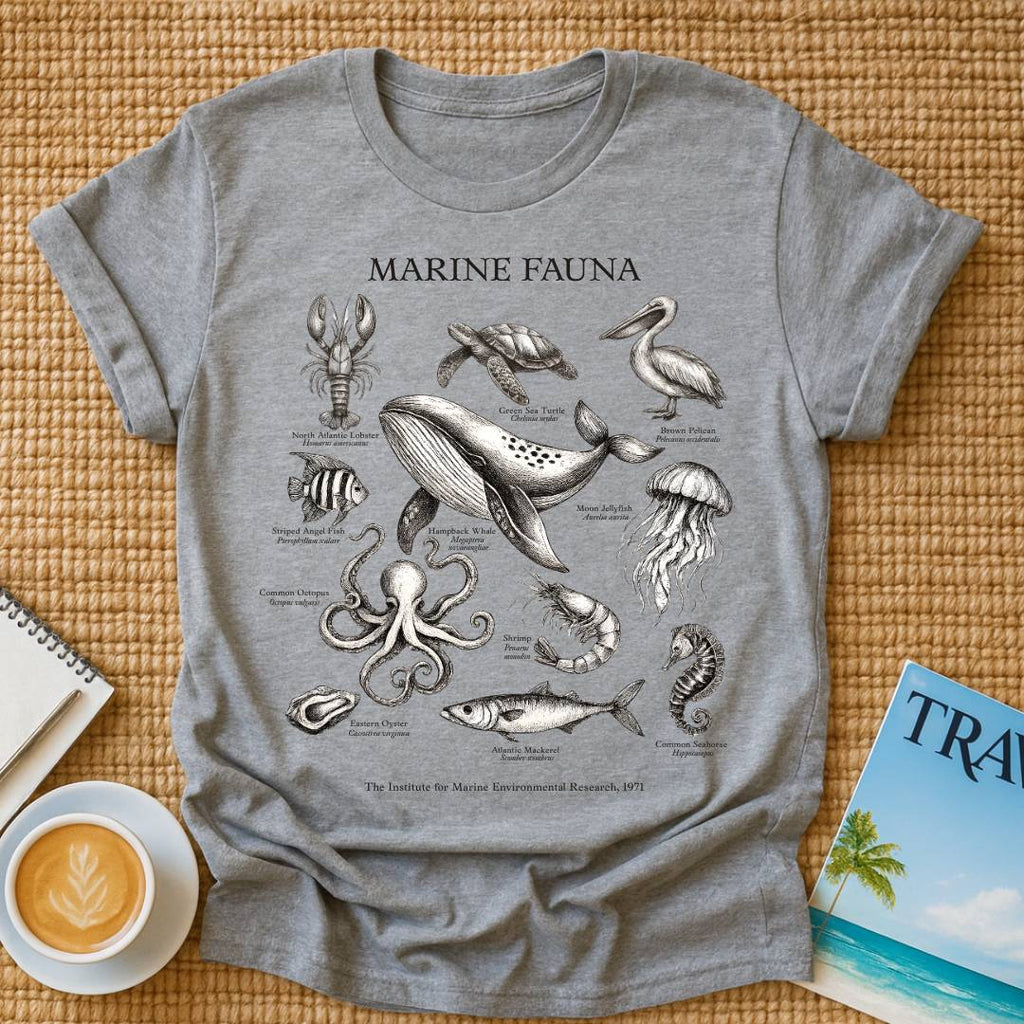 Vintage Marine Fauna T-shirt
