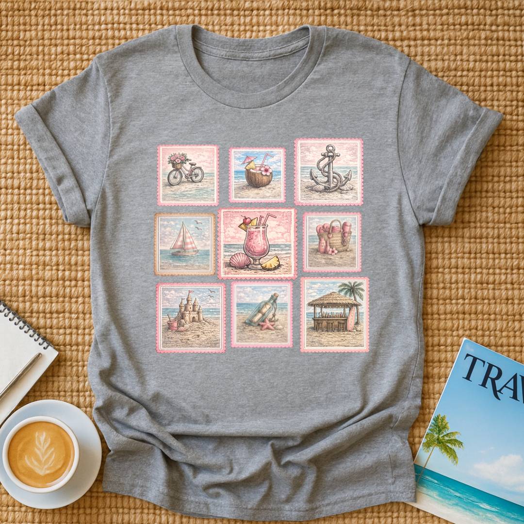 Coastal Stamps T-shirt