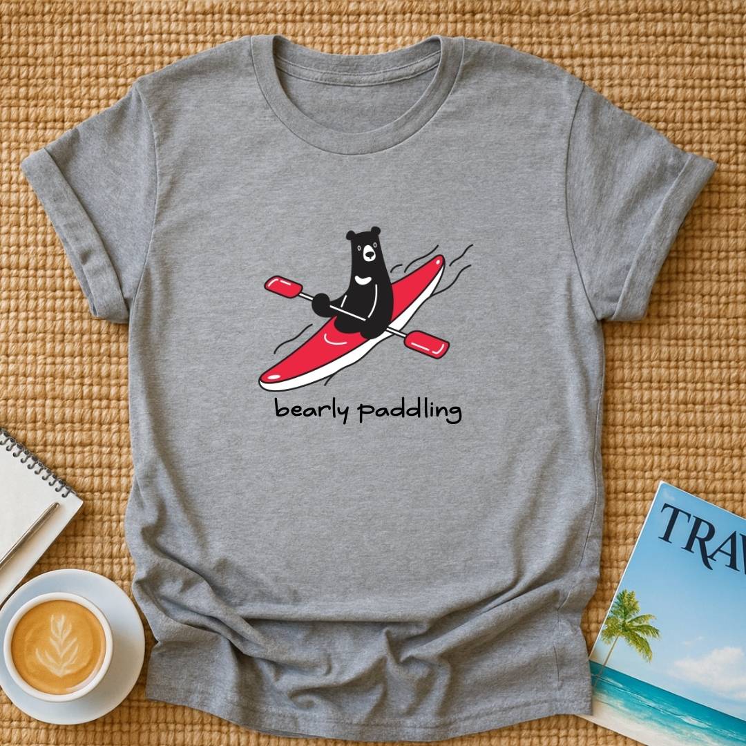 Bearly Paddling T-shirt