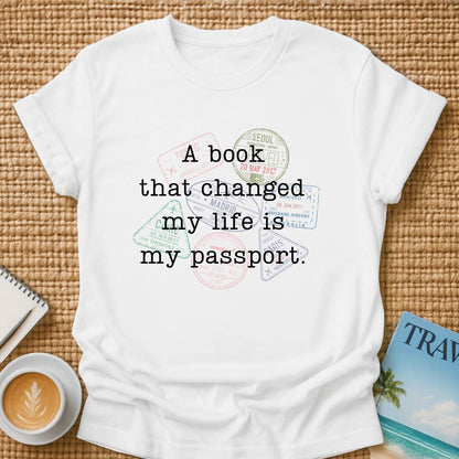 Passport Book T-shirt