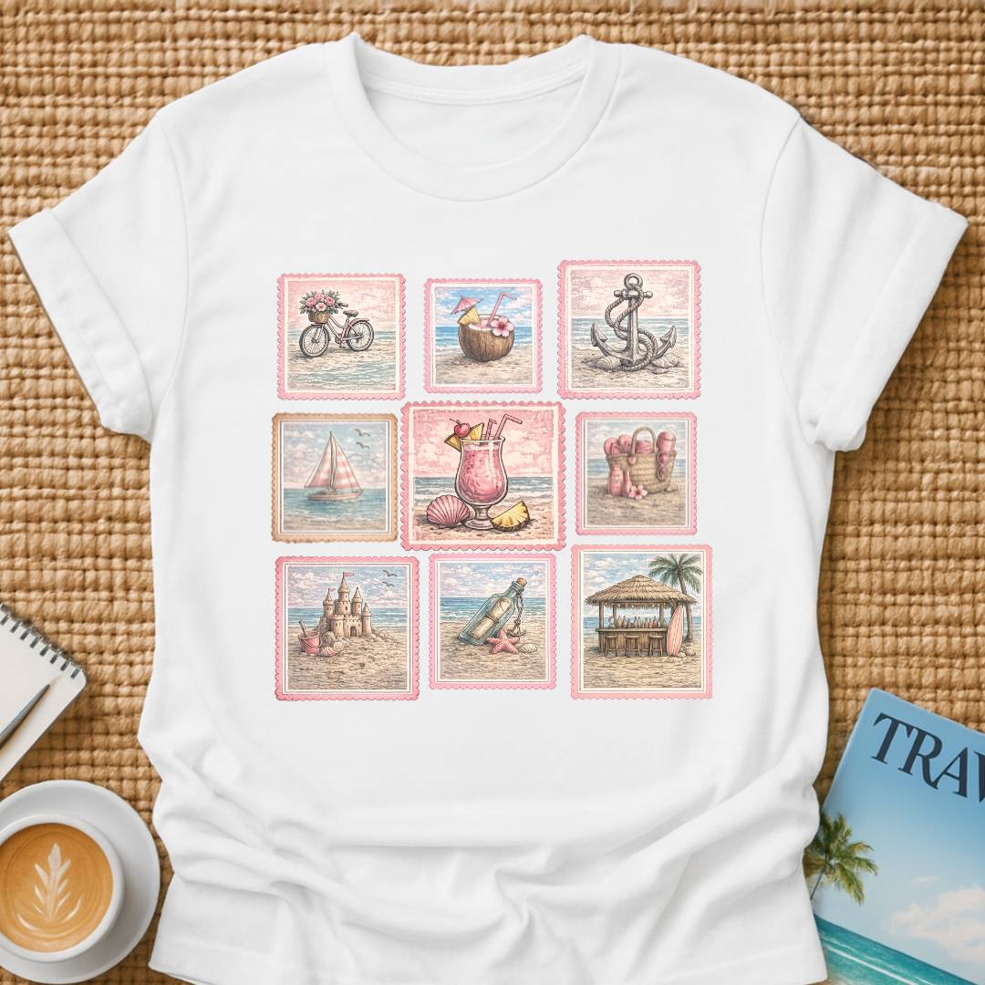 Coastal Stamps T-shirt
