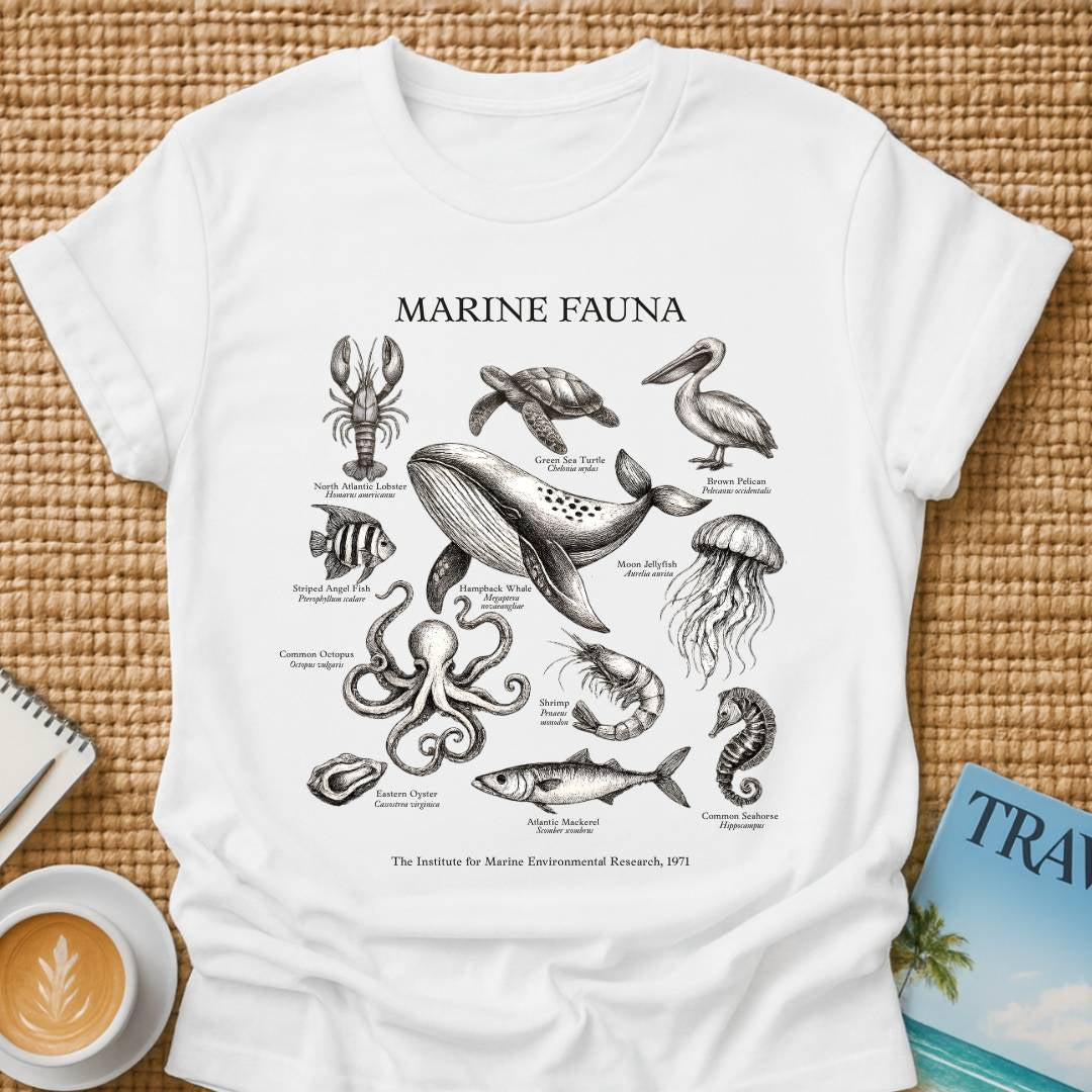 Vintage Marine Fauna T-shirt